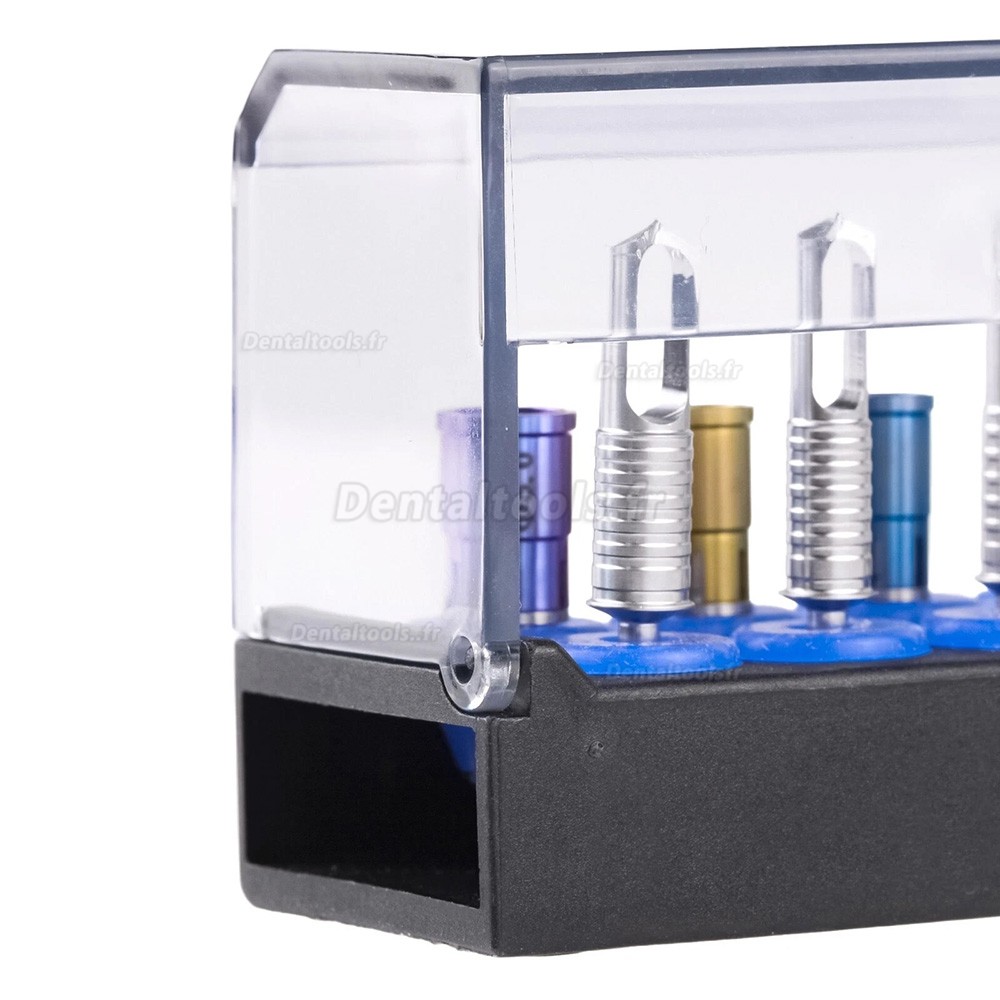 Kit de collecteur de fraises osseuses + tr&eacute;pan de forage dentaire